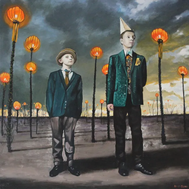 The Mystics — painting by Allen Egan