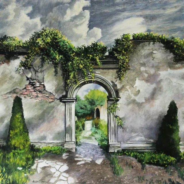Untitled — painting by Allen Egan
