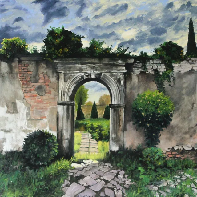 Untitled — painting by Allen Egan