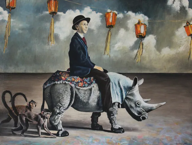 Wonder — painting by Allen Egan