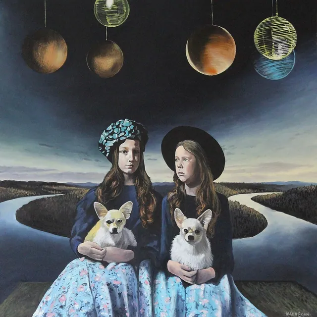 The Stargazers — painting by Allen Egan