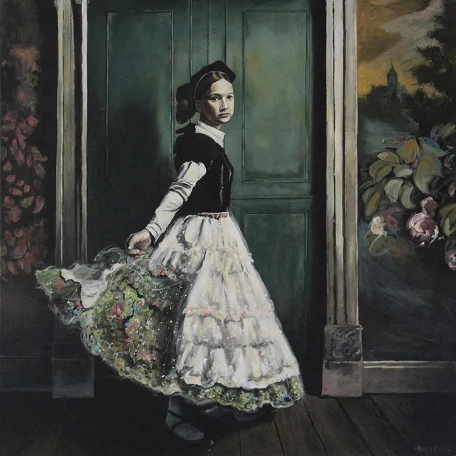 Leaving — painting by Allen Egan