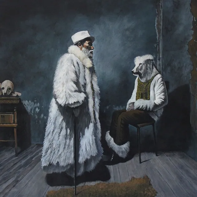Explorers Club — painting by Allen Egan
