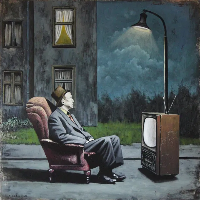 Untitled — painting by Allen Egan
