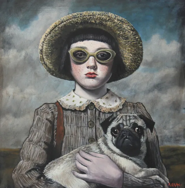 Privileged — painting by Allen Egan