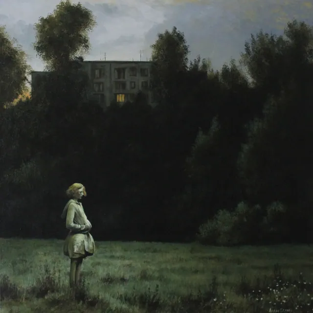 The Meeting — painting by Allen Egan