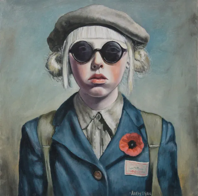 The Revolutionary — painting by Allen Egan